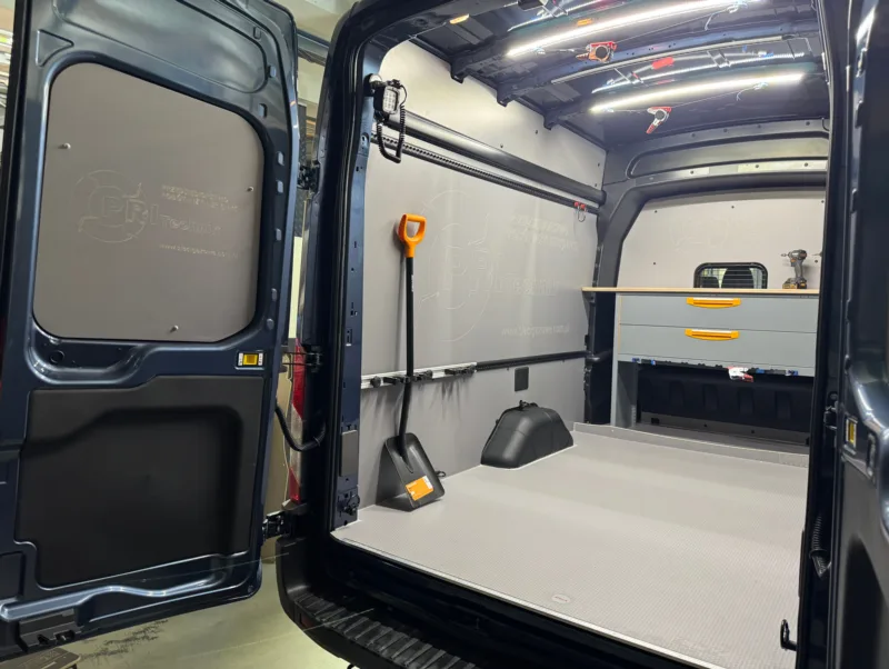 Airline Rails and LED Lighting