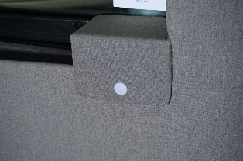 Comfortable and practical passenger area