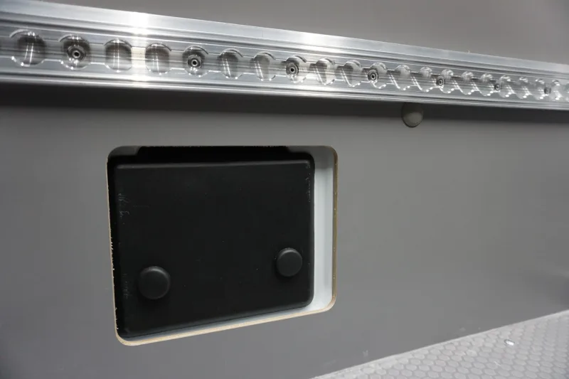 Airline rail system and electrical installation