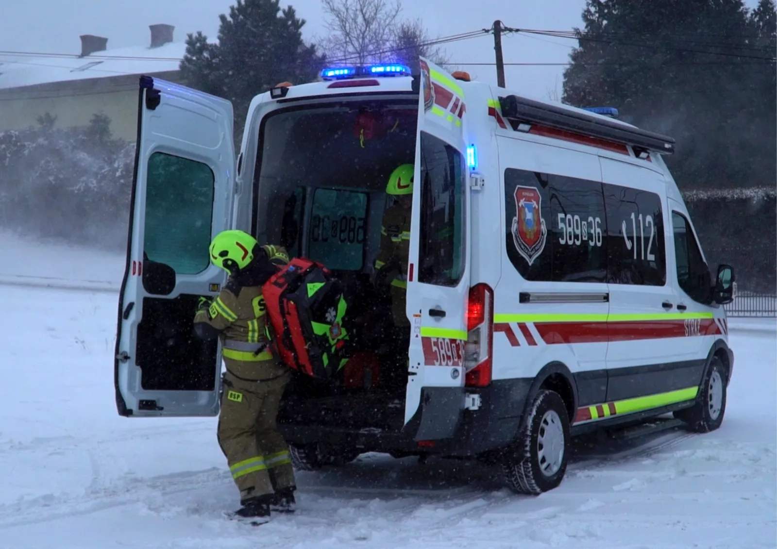 Ford Transit L3H2 Crew Cab - Van Fit-Out for OSP Rybnik-Popielów