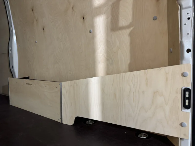 Durable cargo area finish