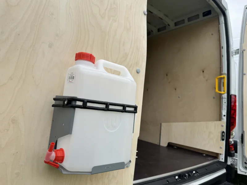 StoreVan shelving units and tool organization