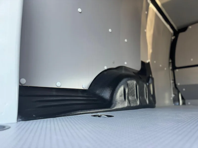 Interior fit-out: ceiling, bulkhead and wheel arch covers