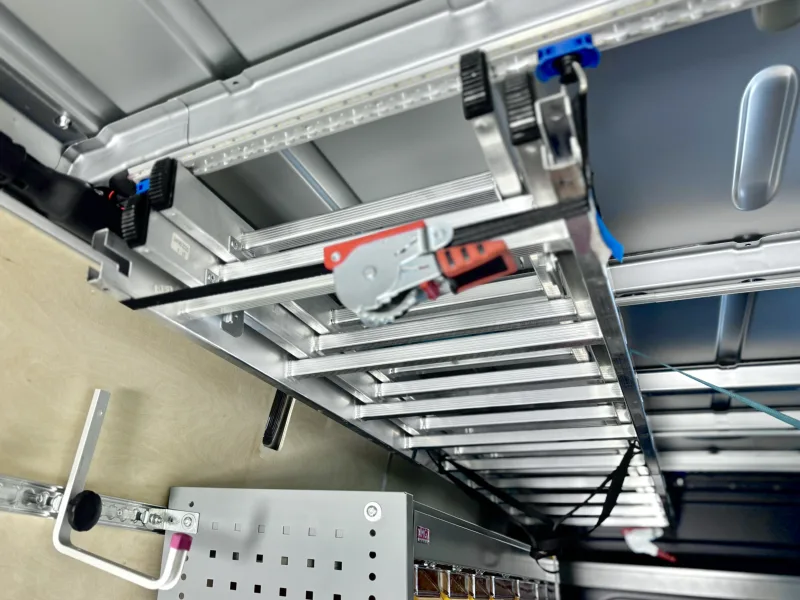 A fit-out ideal for rail vehicle servicing