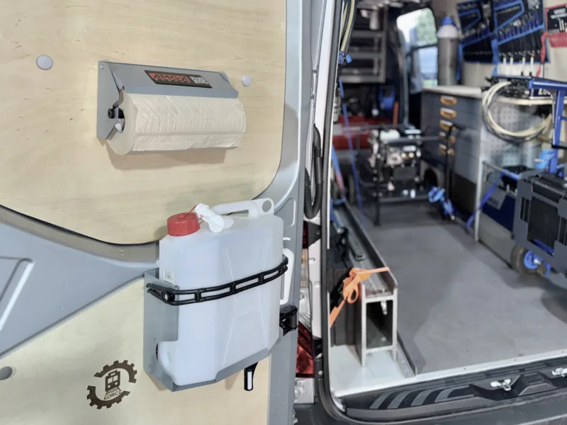 A fit-out ideal for rail vehicle servicing