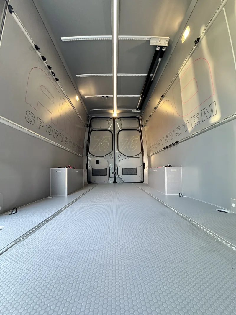 Professional van fit-out for SKAR-IO