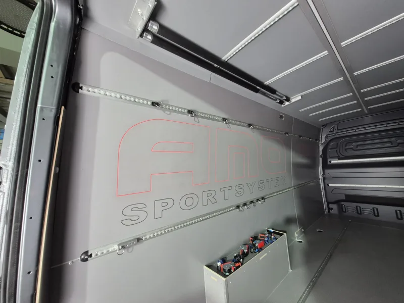 Professional van fit-out for SKAR-IO