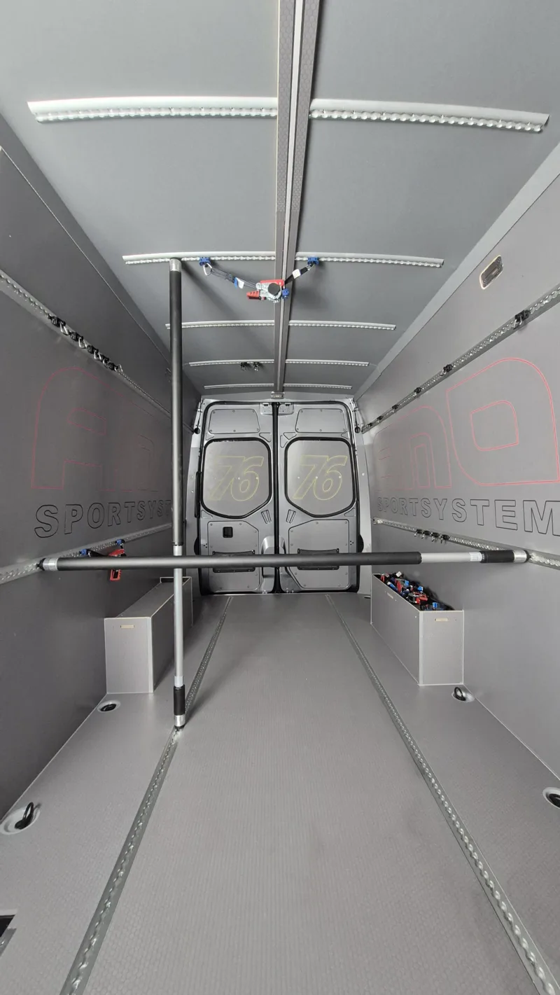 Professional van fit-out for SKAR-IO