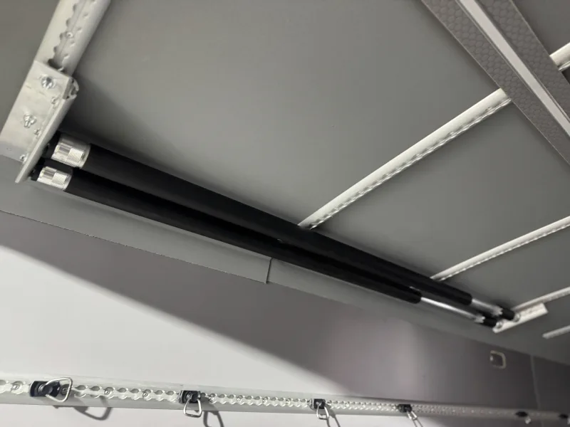 Load securing system - Airline rails and transport accessories