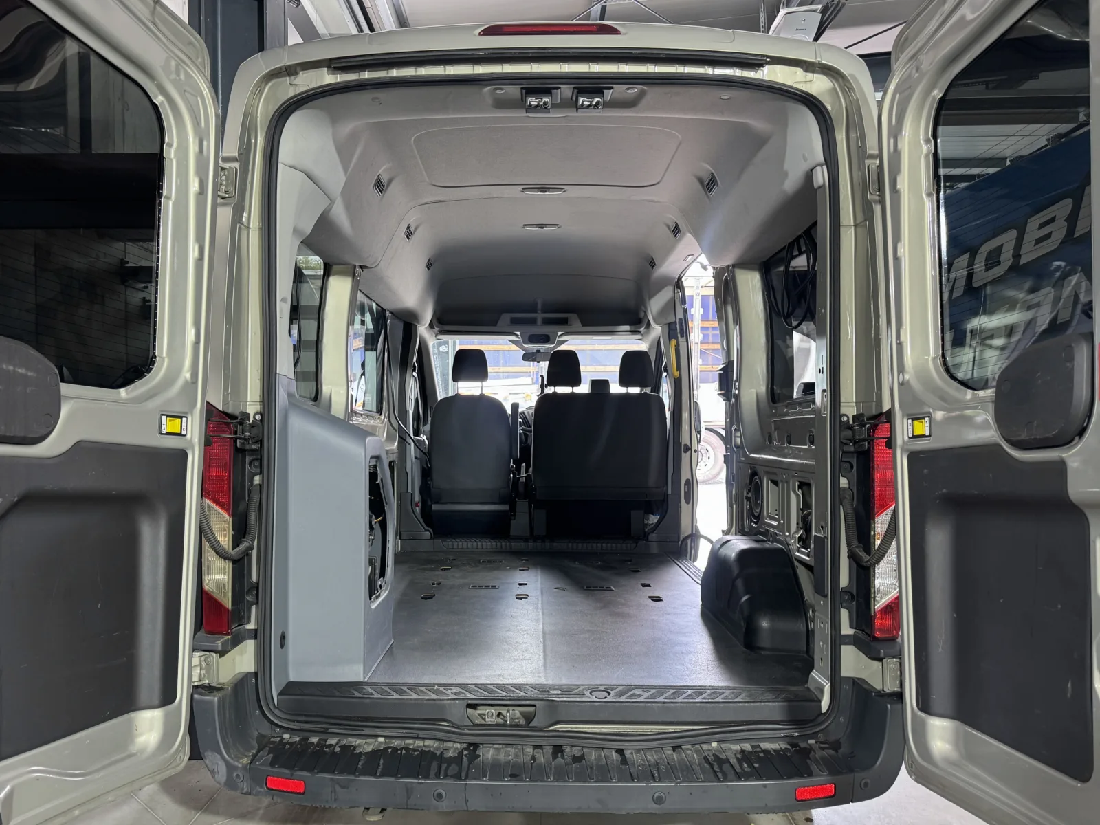 An Unusual Project for a Ford Transit Passenger Van
