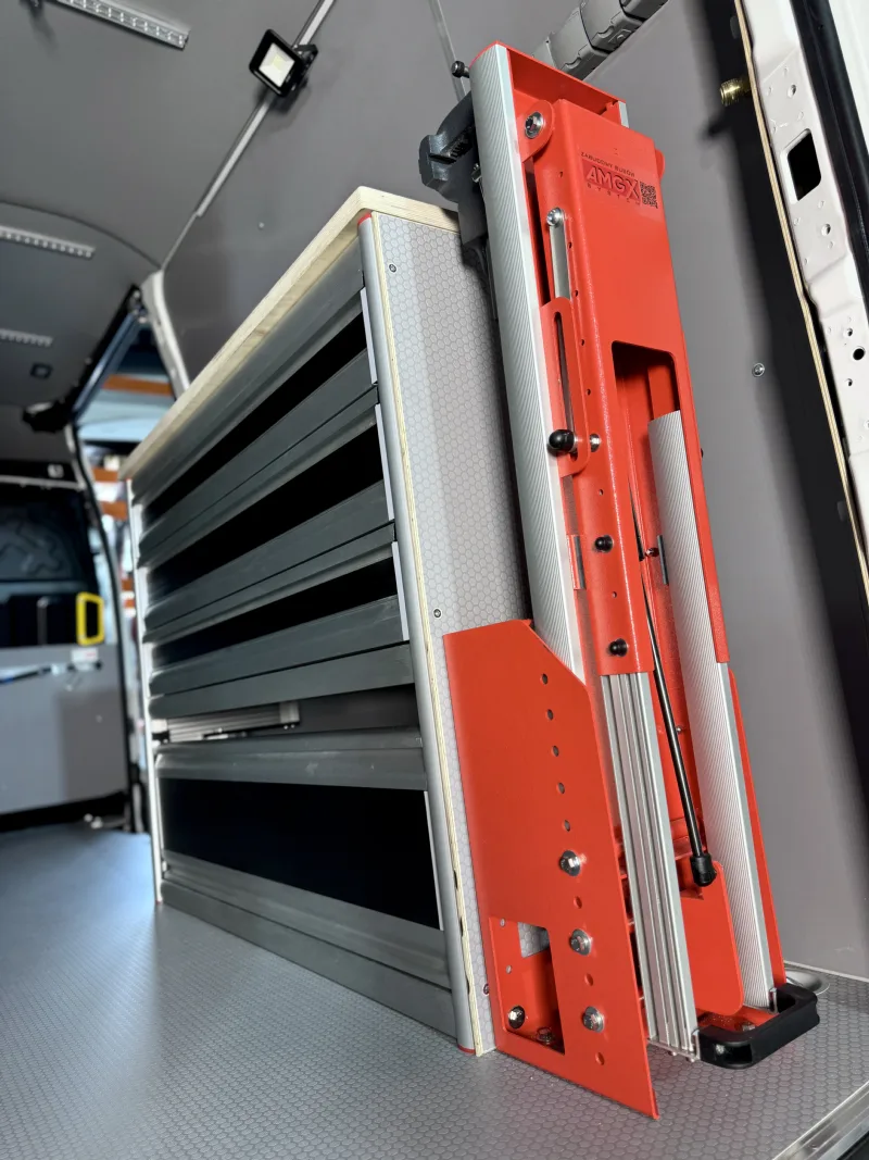 GEMA workshop van fit-out