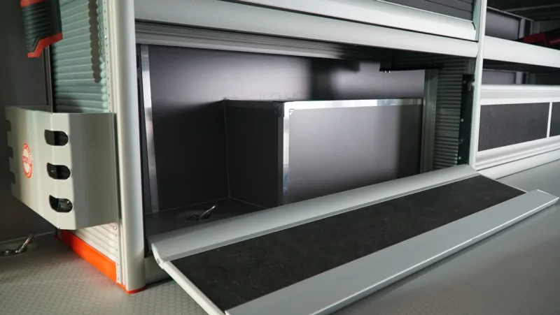 GEMA workshop van fit-out