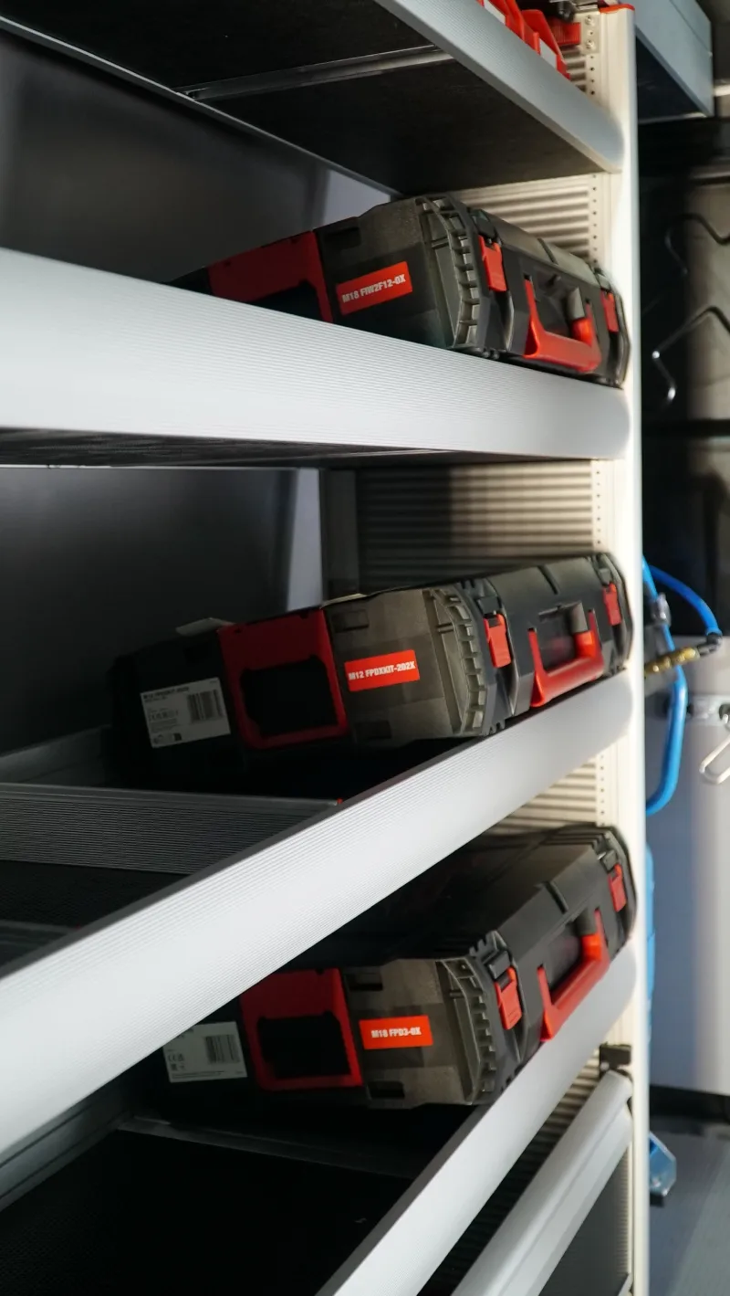 GEMA workshop van fit-out