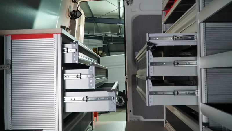 GEMA workshop van fit-out