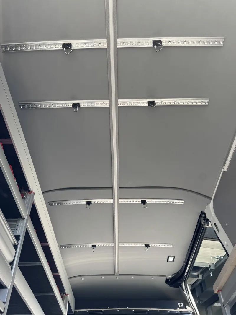 Lighting and load securing systems