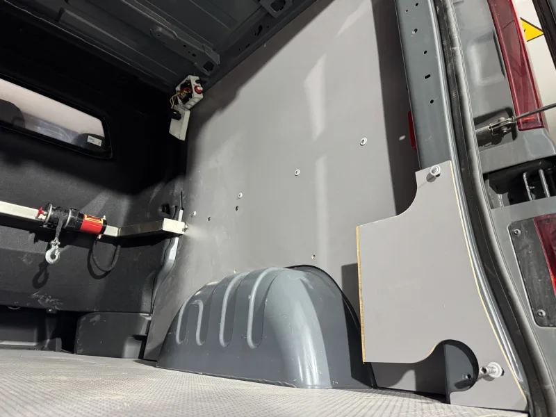 Durable floor and side panels