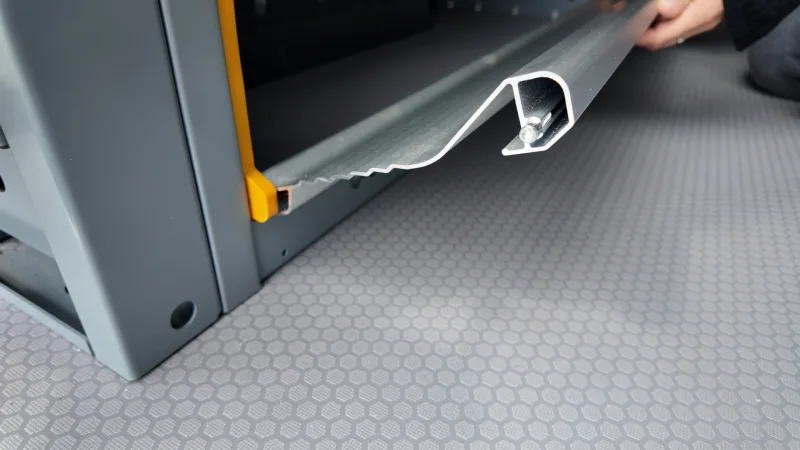 Durable floor and side panels