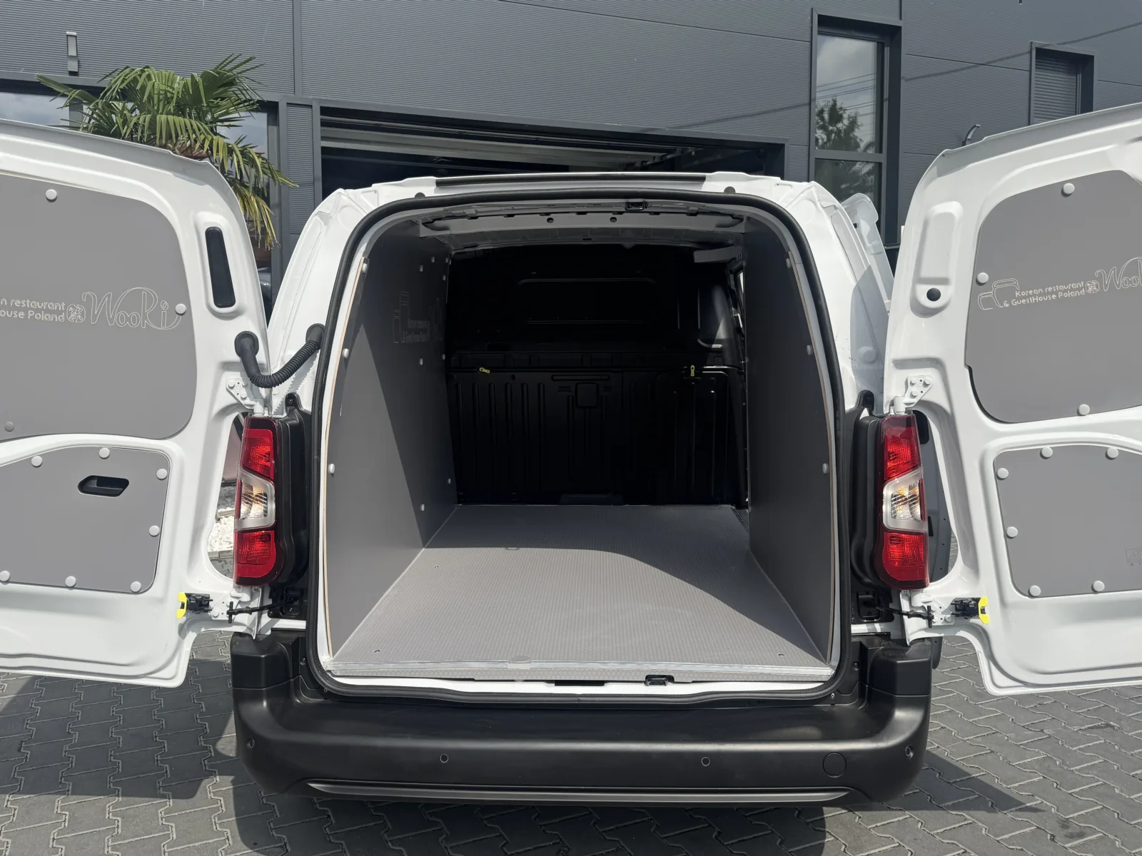Professional van fit-out of a Fiat Doblo for Woori Korean Restaurant & Guest House Poland