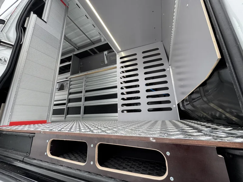 A fit-out tailored to the needs of athletes