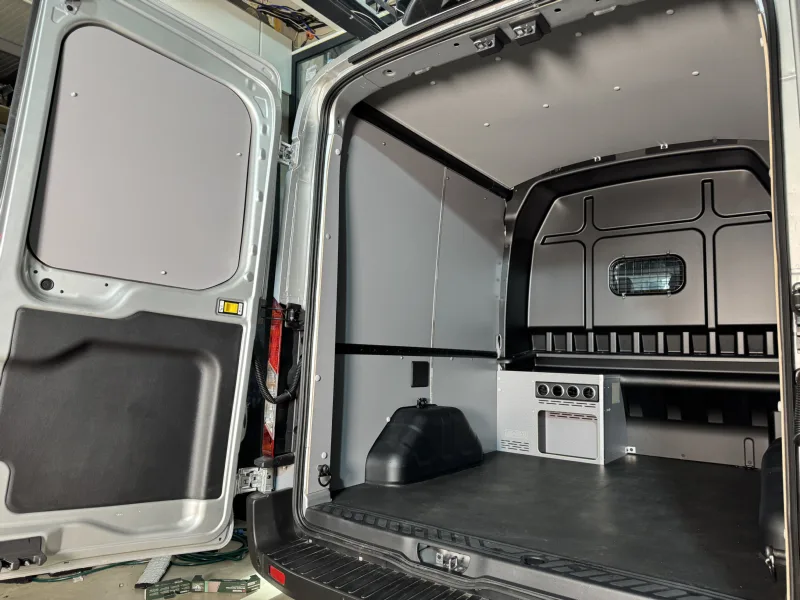 Insulation, premium plywood and Airline rails