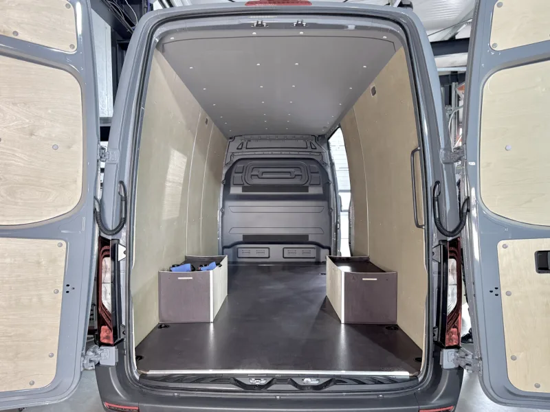 A Sprinter adapted for agricultural work