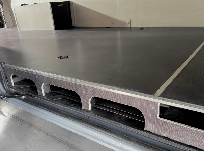 Details of our van fit-out: