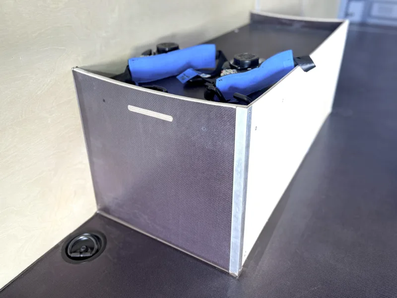 Details of our van fit-out:
