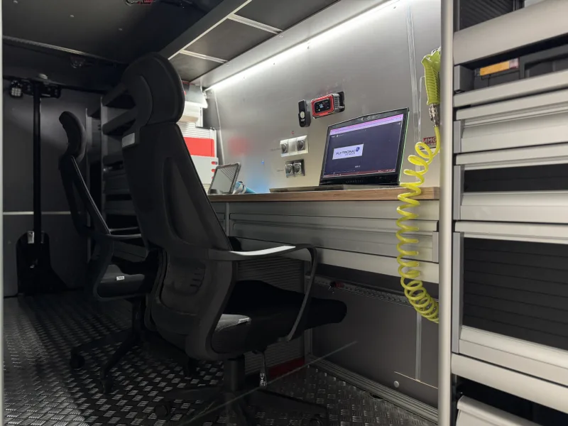 Functional GEMA workshop van fit-out
