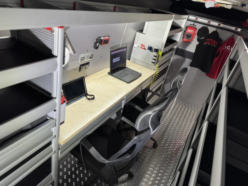 Functional GEMA workshop van fit-out