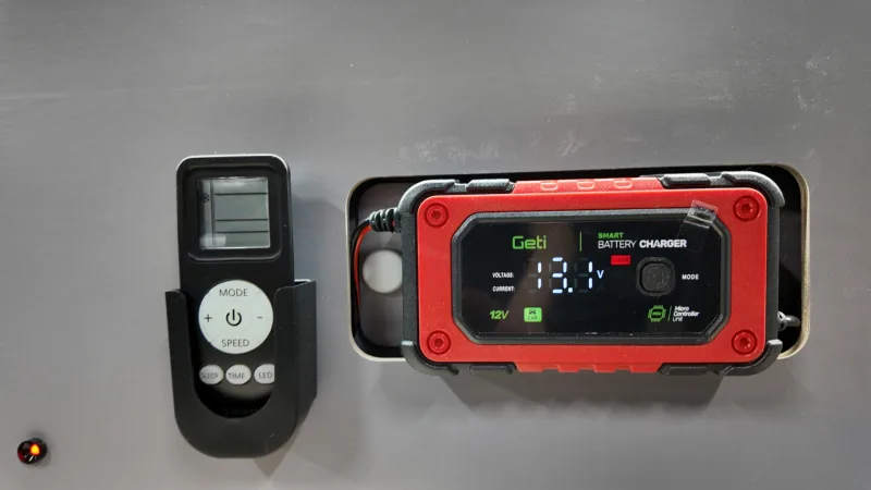 230V electrical system and batteries