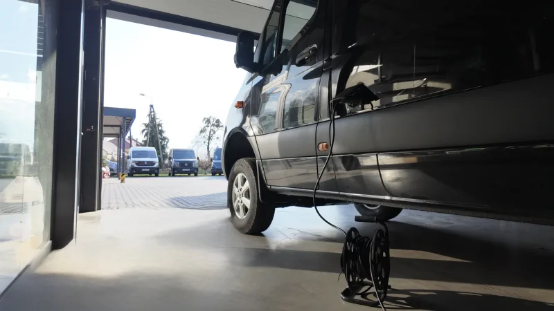 230V electrical system and batteries