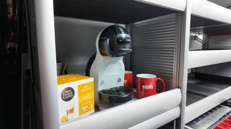 Additional equipment for greater working comfort
