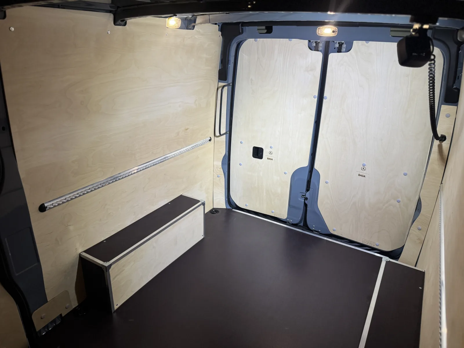 Standard van fit-out for a Mercedes Sprinter L2H2