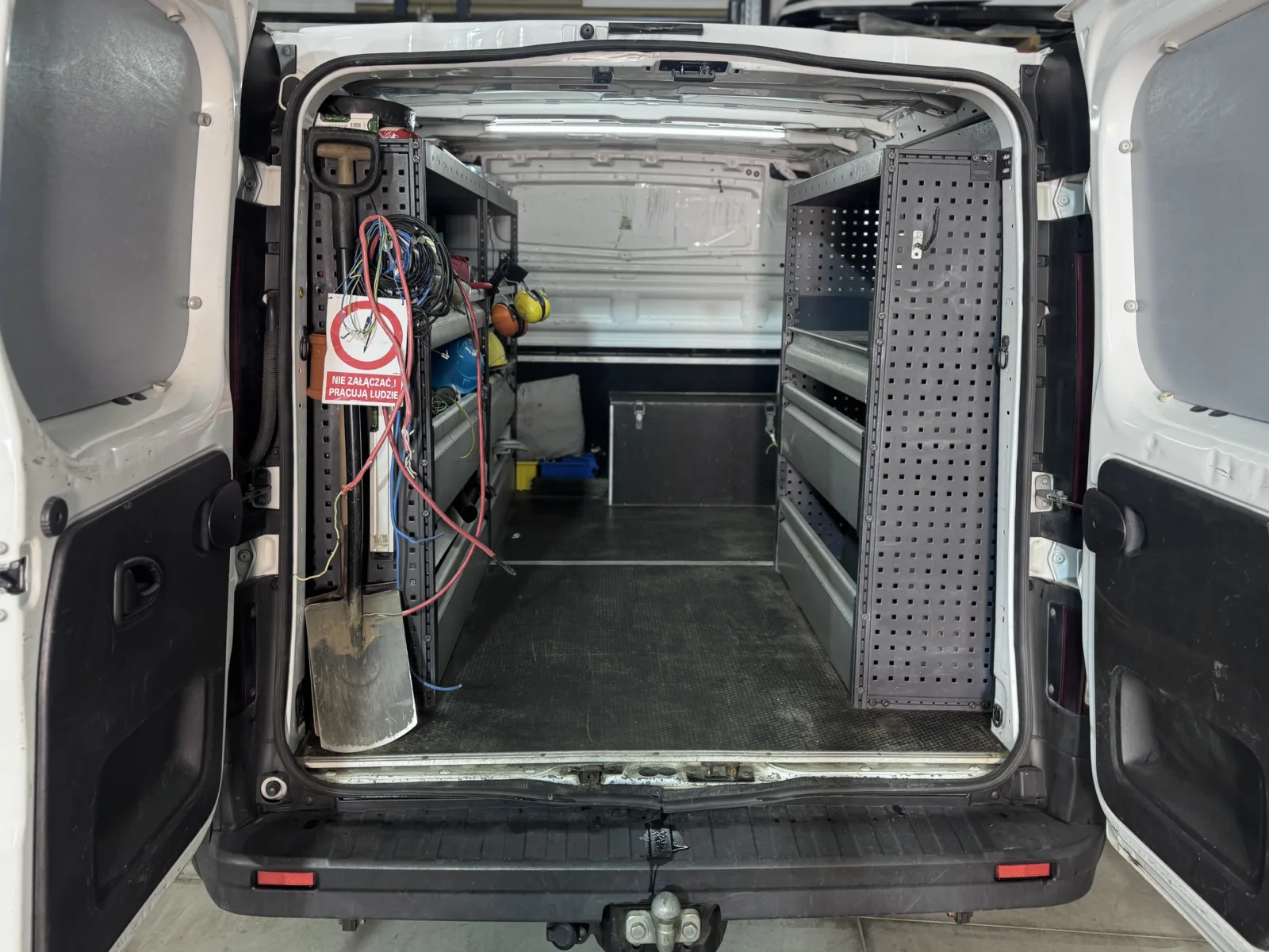 Old Shelving Unit Out, New TECNOLAM In - See How It Works in a Renault Trafic L1H1
