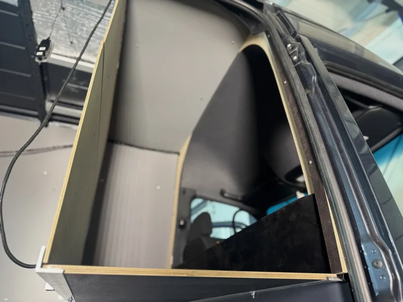 Comfortable driver rest area