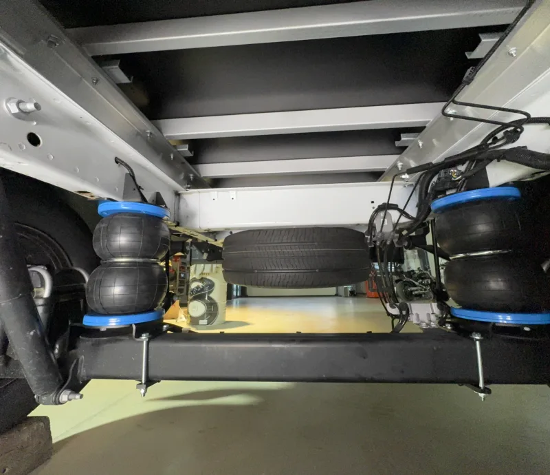 Key advantages of MTT System air springs: