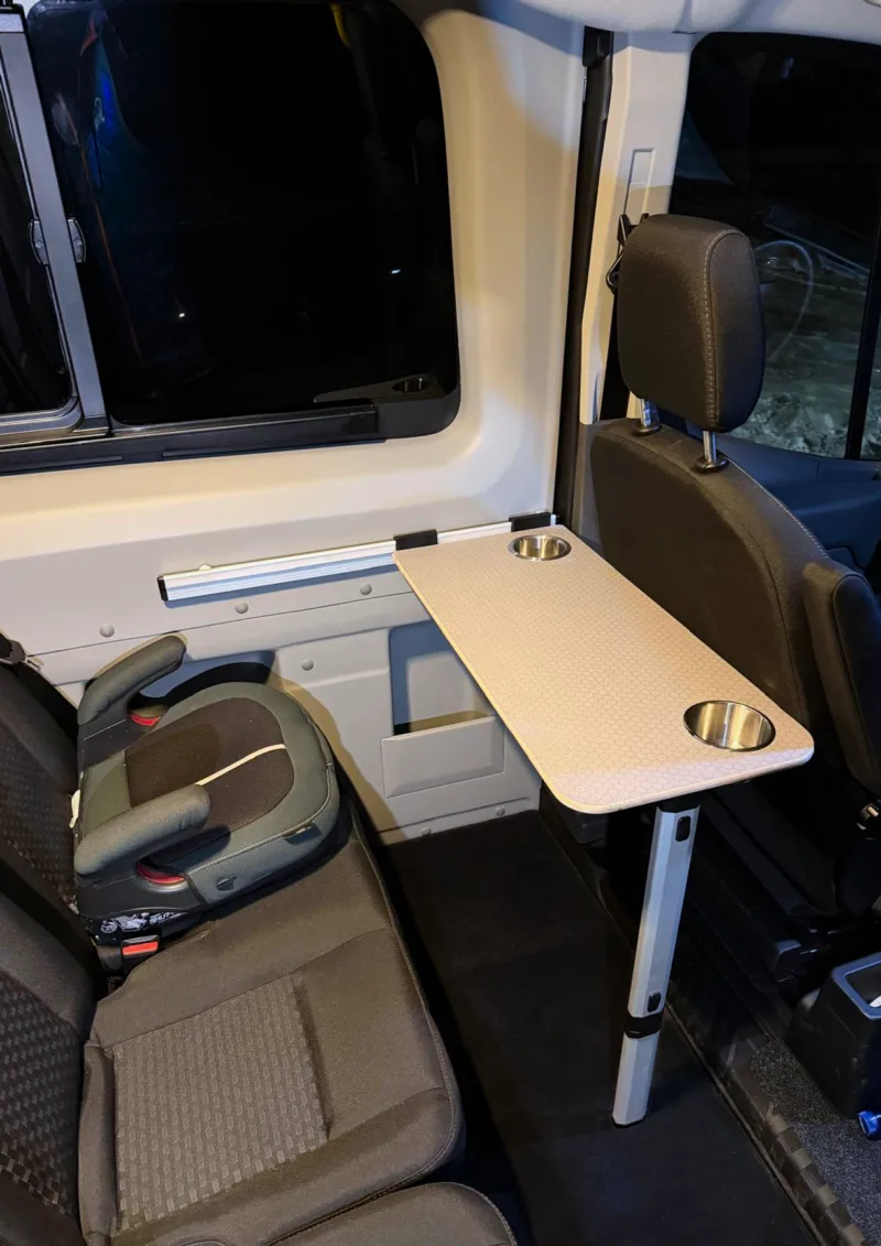 Crew cab area