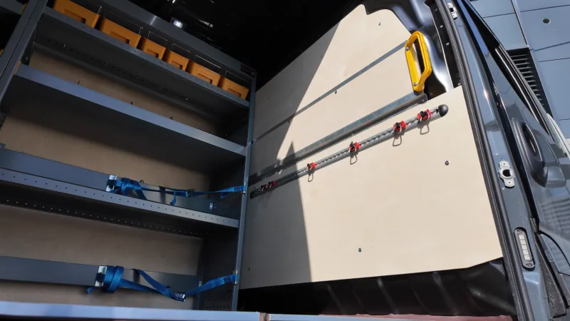 Durable floor and wall fit-out