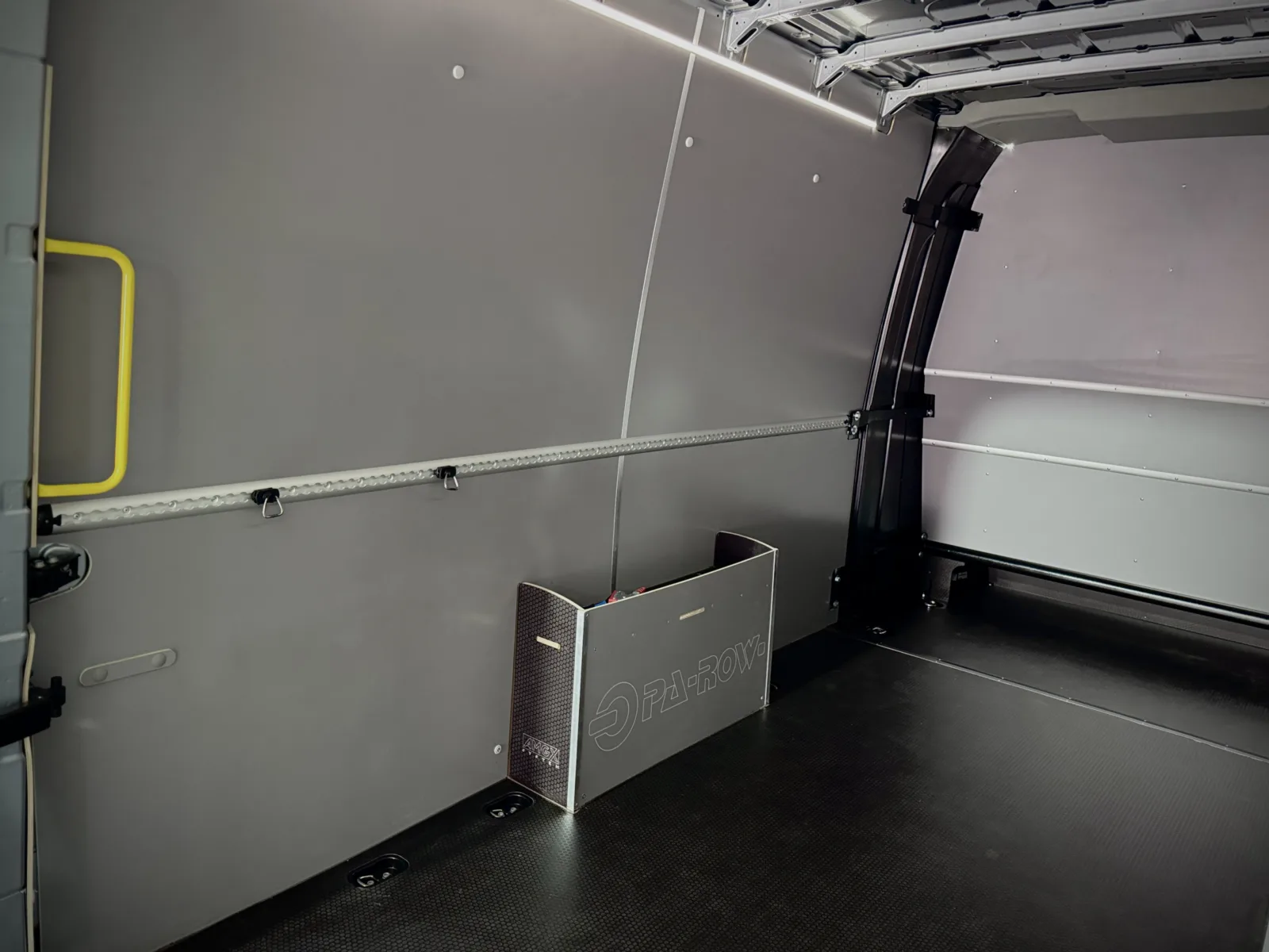 Van fit-out for a Volkswagen Crafter L4H2 crew cab