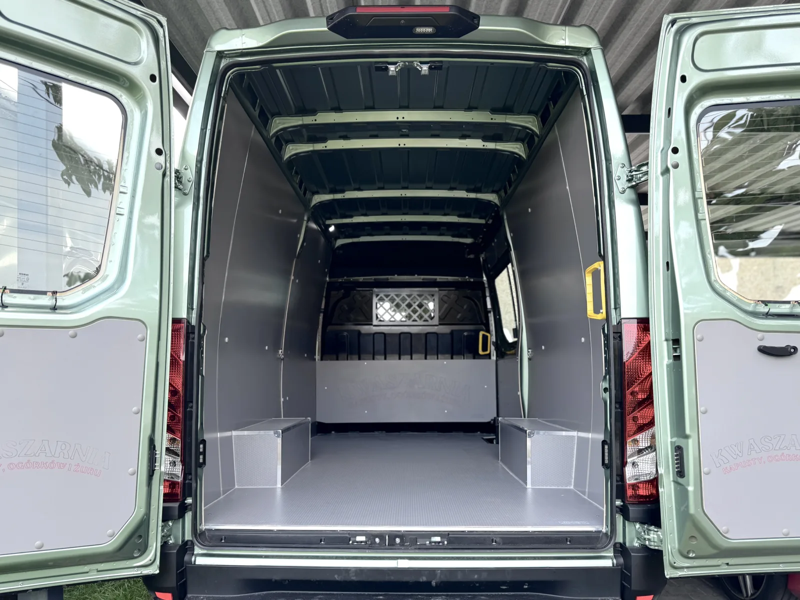 Van fit-out for Iveco Daily L3H2 - a waterproof solution for food businesses