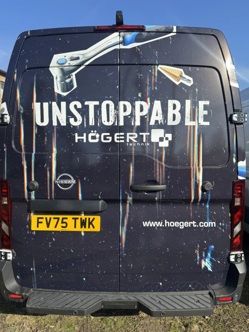Professional van fit-out for Högert Technik