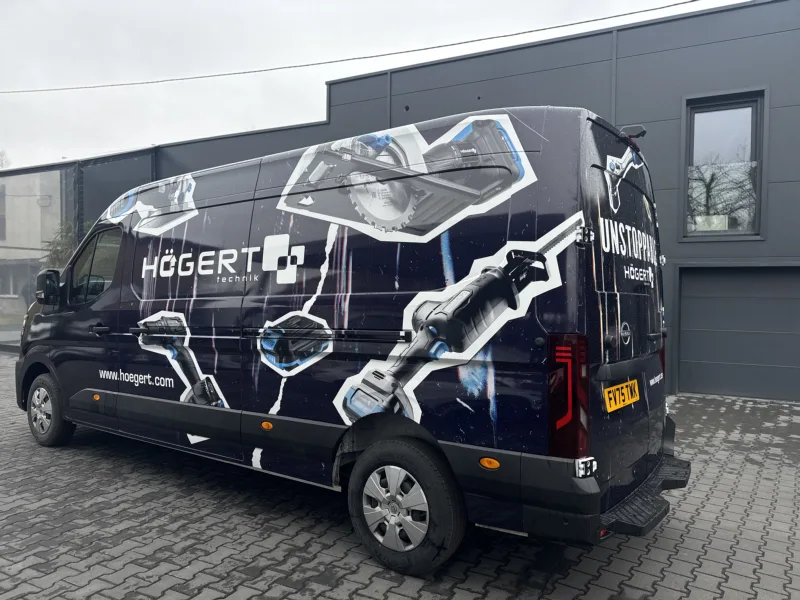 Professional van fit-out for Högert Technik