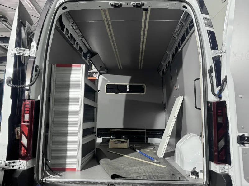Durable, waterproof interior fit-out