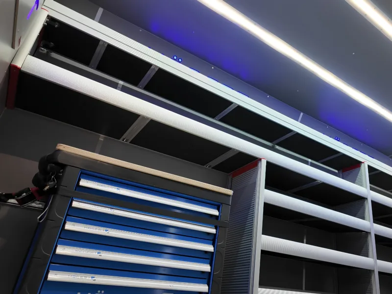 GEMA shelving units