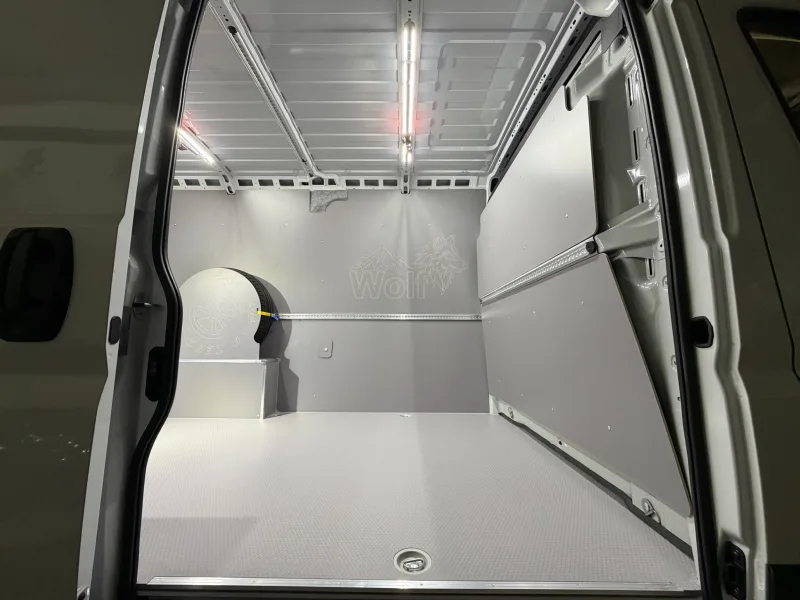 Floor, doors, side panels and bulkhead