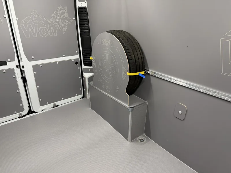 Wheel arch covers - more space and better organisation