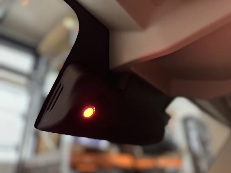 Airline rails and LED lighting