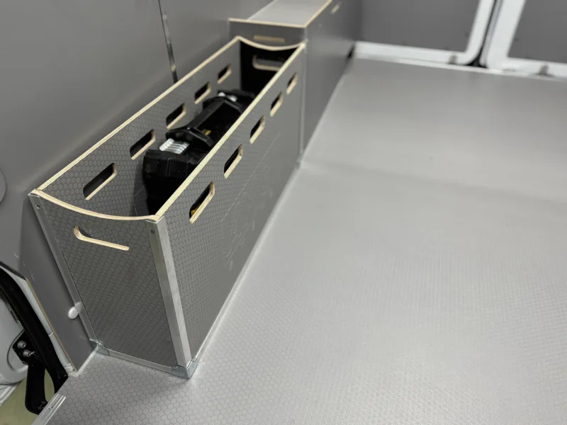 XTra wheel arch covers - space optimization