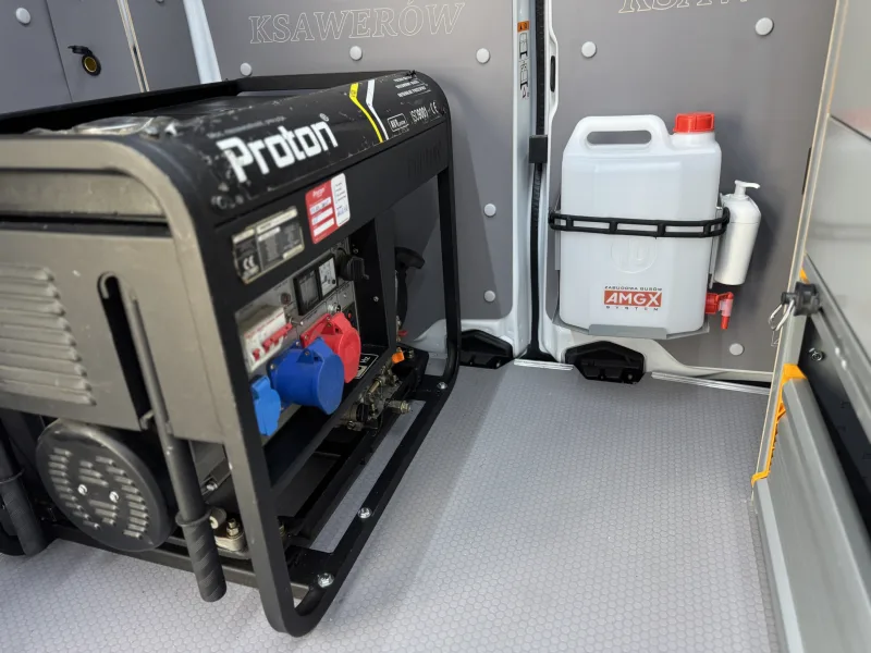 Load securing system and generator preparation