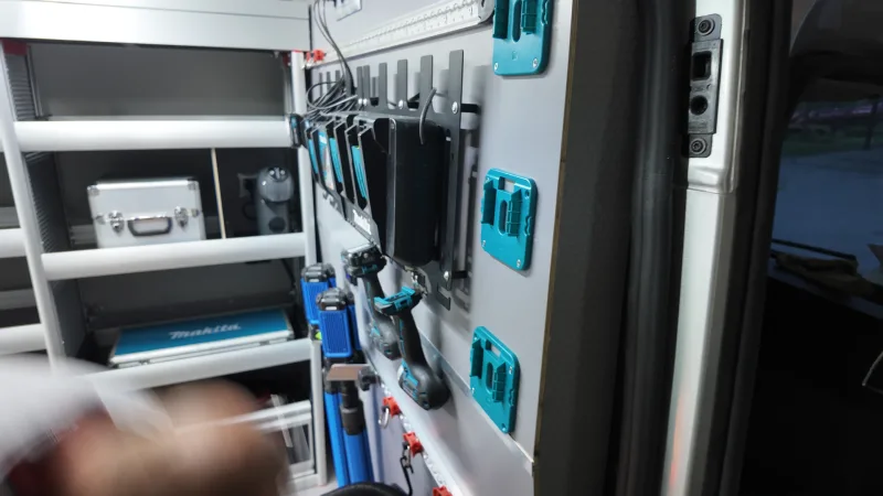 Makita tools and the MAKTRAK system